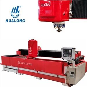 Machines en pierre Outils automatiques CNC changé de centre pour le traitement du perçage et du meulage de comptoir en pierre avec une machine de profilage logicielle italienne