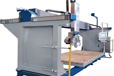 Machine italienne de pierre de pont de commande numérique par ordinateur de système